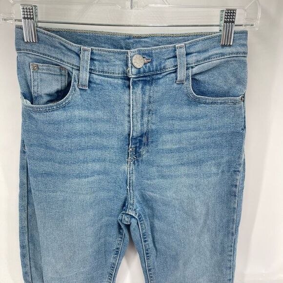 BDG Denim Womens Girlfriend Jeans Light Wash Stretch Mid Rise Blue Size 26 - Picture 3 of 12